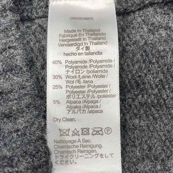 Madewell Jill Stripe Rugby Polo Top NWT (sku 112) - Picture 7 of 8